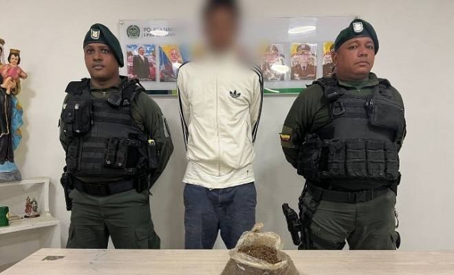 Capturado por trafico de estupefacientes 