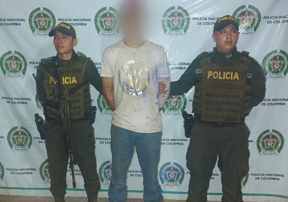 Capturado sujeto en Puerto Lleras