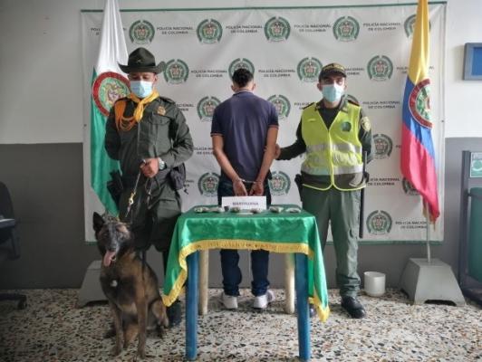 En la terminal de transporte es capturado un hombre con estupefacientes