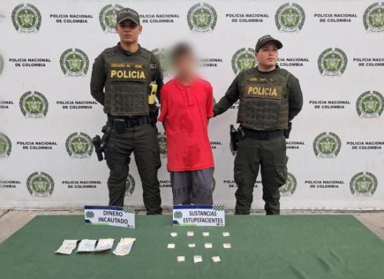 Capturados con estupefacientes