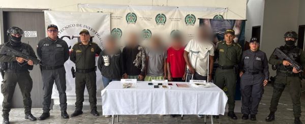 capturados integrantes del Grupo delincuencial La C