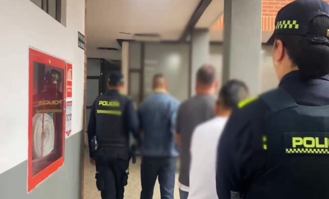 Capturados con 128 millones de pesos hurtados por modalidad de falso funcionario.