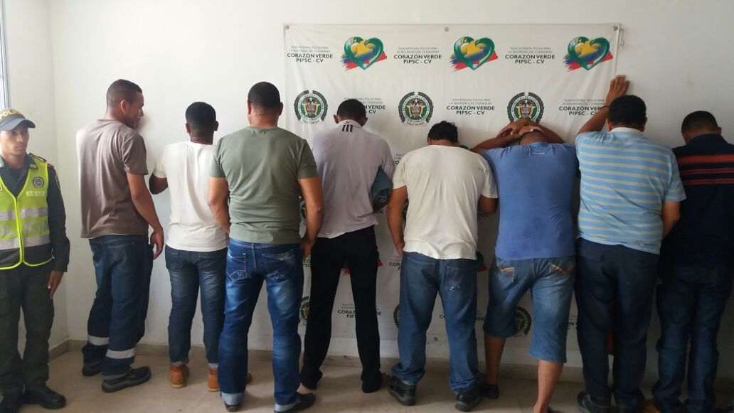 16 capturados por minería ilegal 