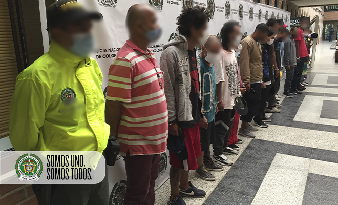 capturados el amarillo por estupefacientes