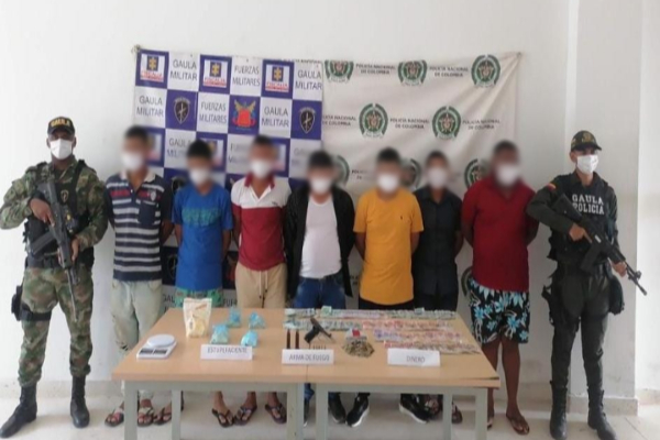 Siete personas capturadas 'Los de la Diez'