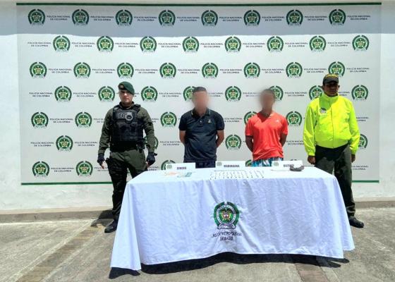 Dos hombres fueron capturados en la comuna 11 de Ibagué