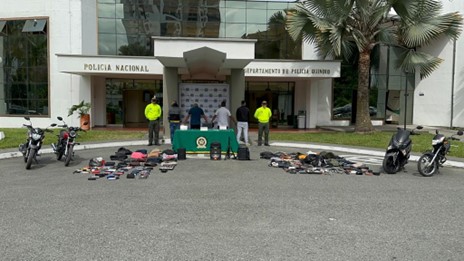 capturadas tres personas por hurto