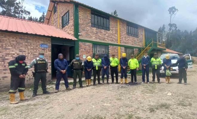 Capturados por minería ilegal 
