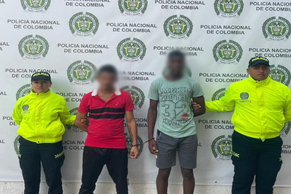 Los hoy capturados tenían orden de captura vigente por los delitos de homicidio agravado y porte ilegal.