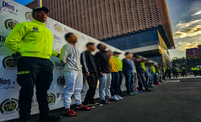 Durante diferentes operativos fueron capturadas 37 personas por homicidio en Bogotá