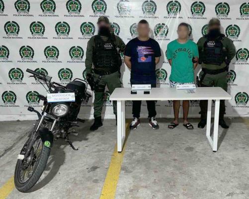 Dos capturados en las últimas horas por el delito de extorsión