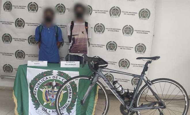 capturados por hurto a bicibletas