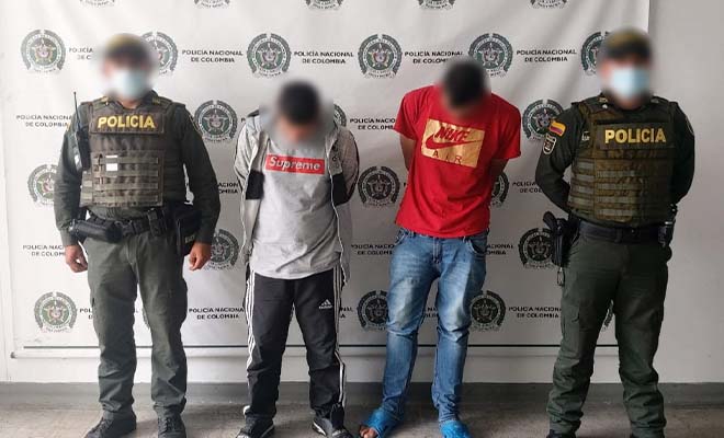 capturados por hurto de cable