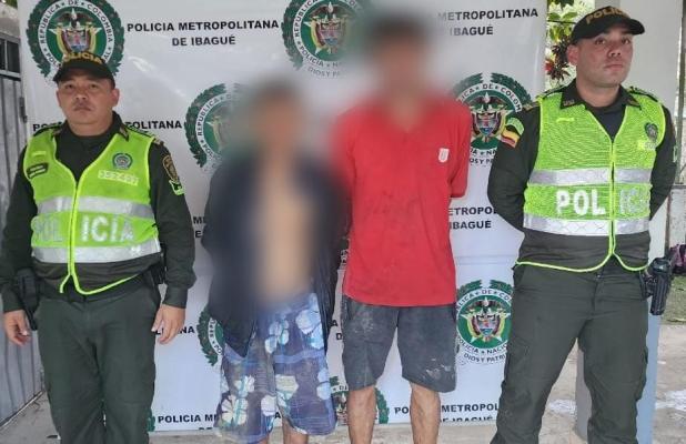 Capturado en flagrancia por hurto 