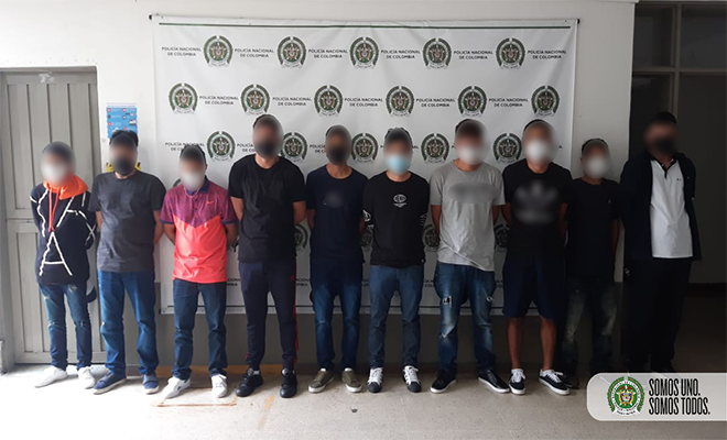 capturas por violación de medidas sanitarias