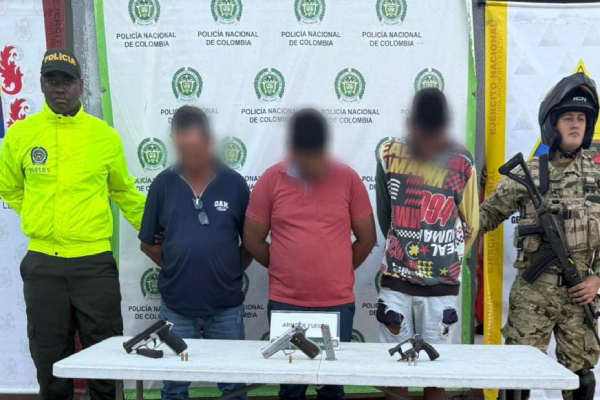 capturados porte ilegal 