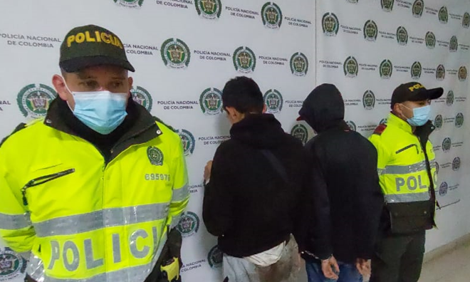 Fueron capturados dos hermanos conocidos como “ramos” y “ramitos”