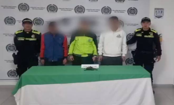 Capturados tres sujetos por asalto a un vehículo de transporte público 