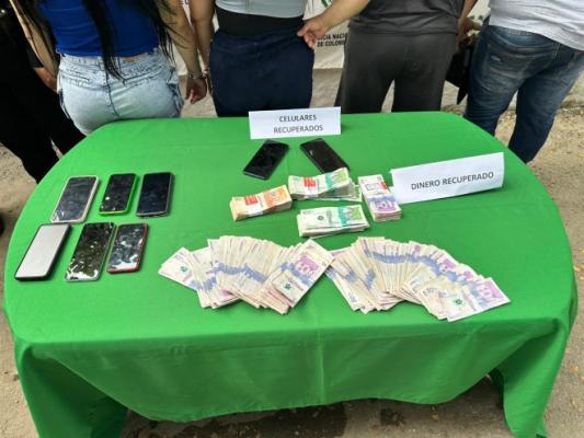 Capturados 4 presuntos integrantes de banda delincuencial dedicada al fleteo en La Dorada