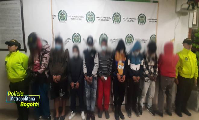 Desarticulación del grupo de delincuencia común organizada 'El Laguito'