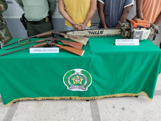 Elementos incautados