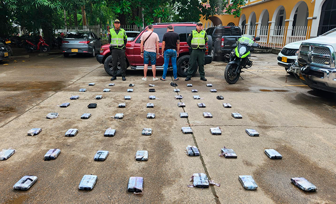 Cae cargamento de estupefacientes en la vía Planeta Rica – Montería