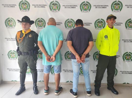 Capturados de Puerto López y Puerto Gaitán