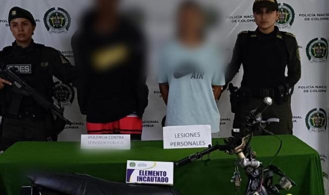  Capturados dos hombres por el delito de porte de armas de fuego