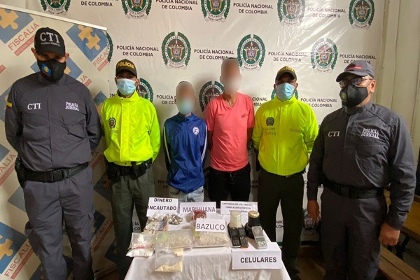En allanamiento simultaneo en Santa Rosa de Cabal, fue capturado “vampiro” y “cabezón” 