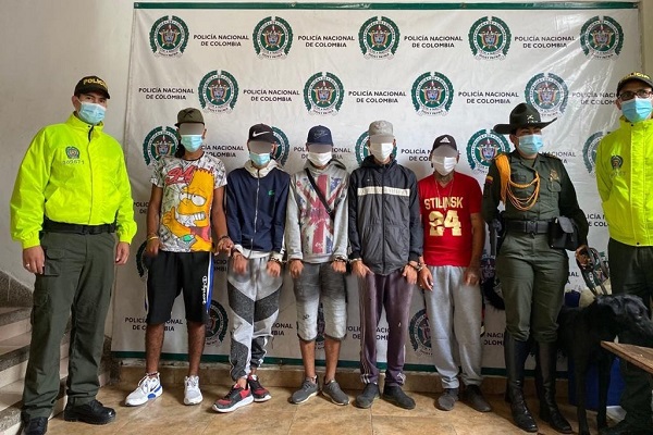 Desarticulada banda "Los Chivos"