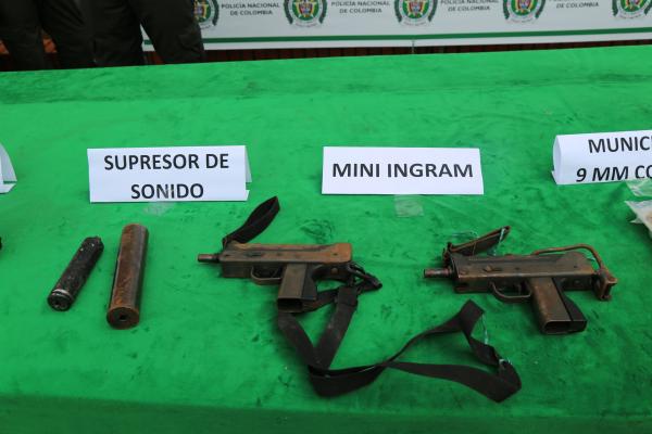 Capturados en Sogamoso con armamento y munición