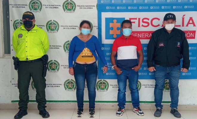 Una pareja capturada 