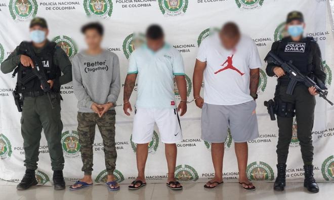 Capturados alias 'Yohan y Pedro' 