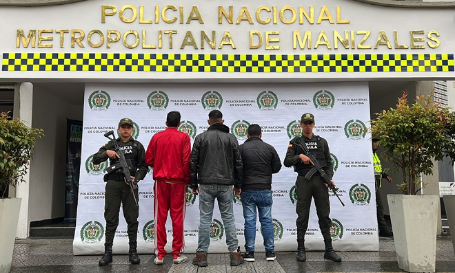 Capturados por extorsión