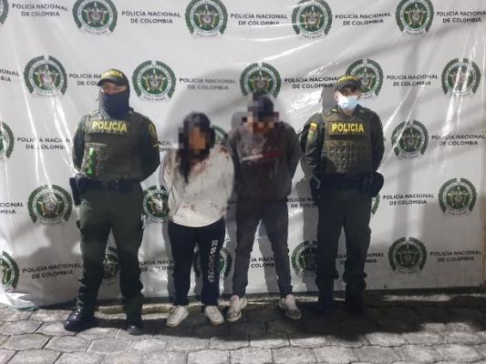 En el procedimiento fueron recuperados dos equipos móviles