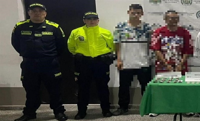 Dos adultos capturados 