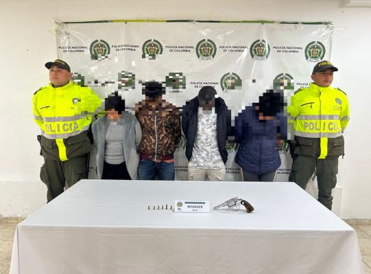 Incautan arma de fuego en Ipiales