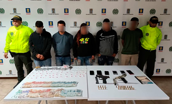 Contundente afectación al grupo delictivo organizado “Robledo”.