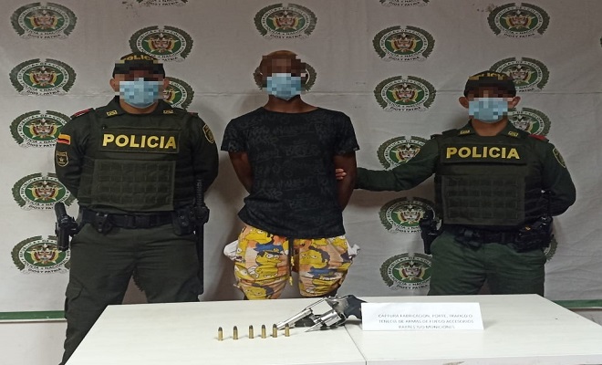 Capturamos ‘Jaider’ presunto integrante de un grupo de delincuencia común organizado.