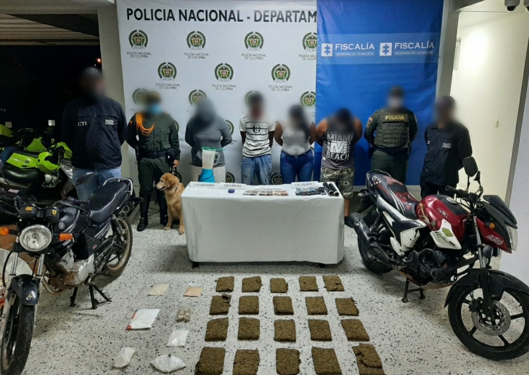 Capturamos a “los propios” por tráfico de estupefacientes en Villanueva Casanare