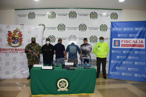  se logró la captura de tres personas en diligencias de allanamientos