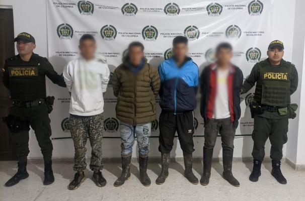 Capturados en Berruecos 