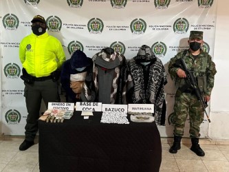 Capturados por porte de estupefacientes