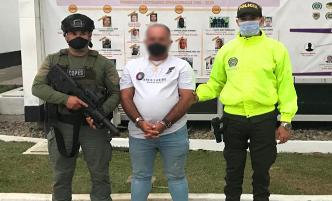 Cayó ‘Toronja’ cabecilla de la subestructura central urabá del “Clan del Golfo”