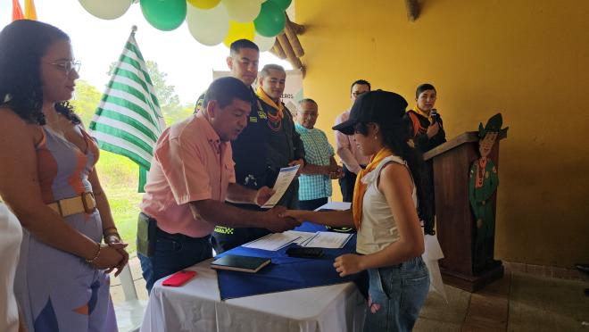 Carabineros realizó charlas en diferentes temas