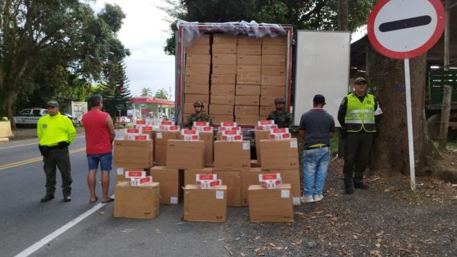 capturadas-dos-personas-en-la-tebaida-por-contrabando-de-cigarrillos