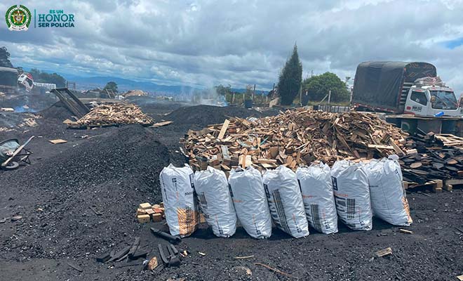 Capturadas 9 personas por arrasar 4 hectáreas de bosque natural en Bogotá