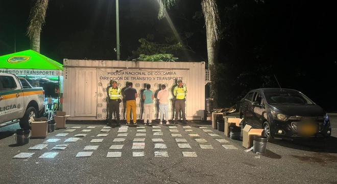 Caso se registró en el área de prevención vial ubicado en el sector de Pipiral