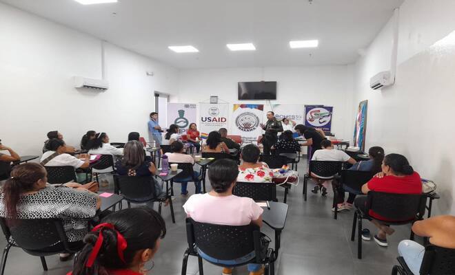 Capacitación contra la violencia de género