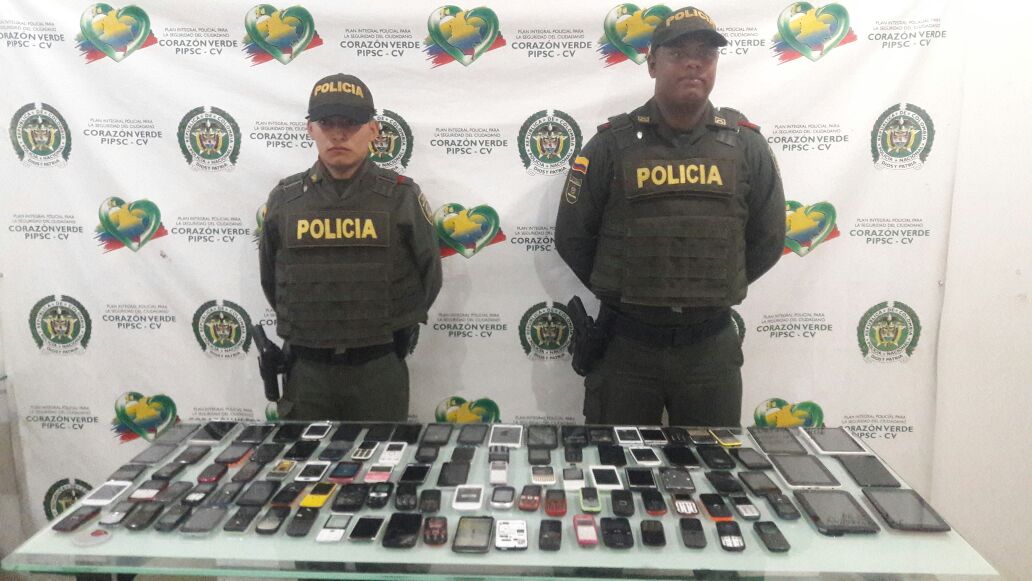 137 Teléfonos celulares son incautados en Carepa (Antioquia)
